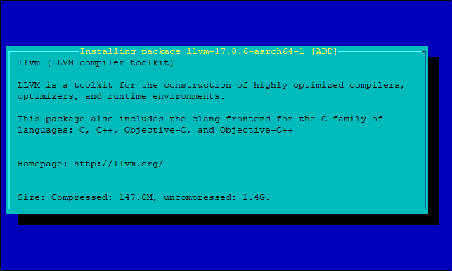 install