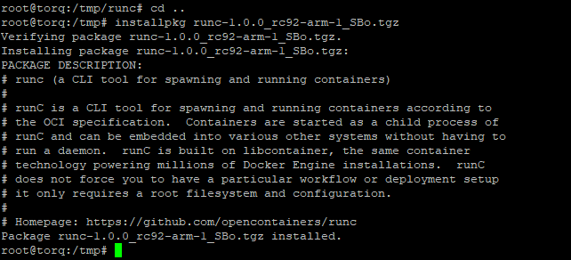 installpkg