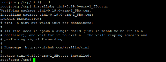 installpkg