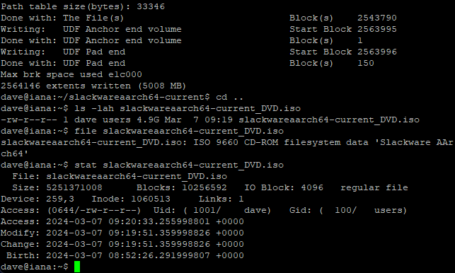 Slackware DVD Slackware DVD