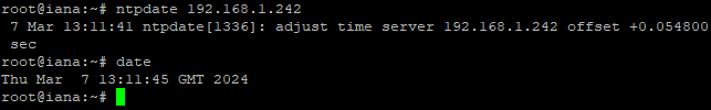 ntpdate