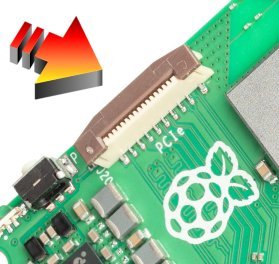 Raspberry Pi 5 PCIe interface FPC connector