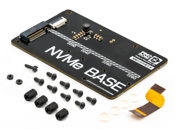 NVMe Base for Raspberry Pi 5 by Pimoroni